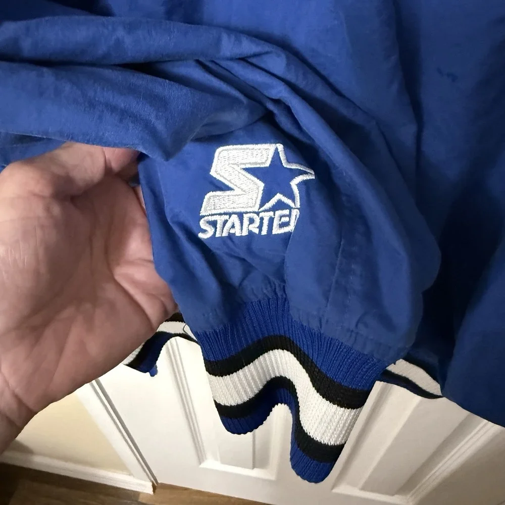 Vintage Kentucky 90's Starter Pullover Windbreaker Size XL Embroidered